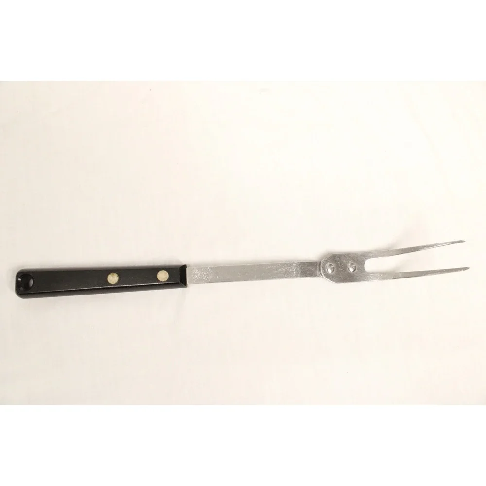 EKCO Forge Meat Fork Vintage Black Stainless Steel 11.5